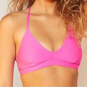 Hurley adjustable bikini top - Medium - New with tags - Hot Pink